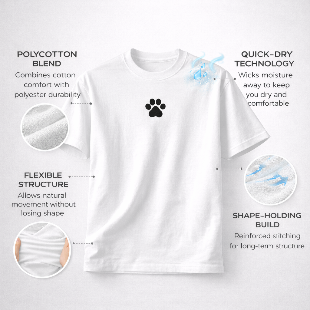 ALTRTUDE Paw Mark T-Shirt (White)