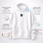 ALTRTUDE Paw Mark Hoodie (White)